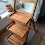 3 Tier wooden plant stand Image 2