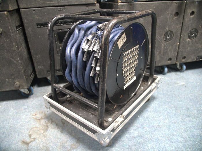 XLR Loom Multicore 30m in stagebox [24in/ 8out]