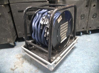 XLR Loom Multicore 30m in stagebox [24in/ 8out]