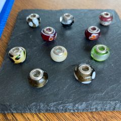Sterling silver Chrysalis charms