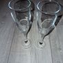x2 Bundle - Champagne Flutes Twist Stem Glasses Image 4