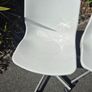 White Swivel Chairs/IKEA Snille Image 4