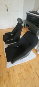 vintage retro racing bucket seats
