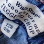 Ladies White Stuff Womens Cropped Jeggings Image 3
