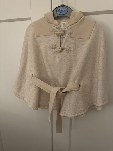 poncho baby girl size 1-2 years 92cm