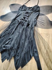 Black Fairy Dress   Size 8-10