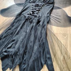 Black Fairy Dress   Size 8-10