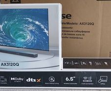 hisense soundbar and subwoofer