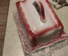 Antique Cheese Dish / BUTTER DISH