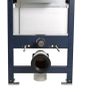 Brand new Bernstein Concealed Toilet Cistern Frame with chrome flush plate Image 2