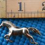 Vintage 375 Gold 9ct Yellow Gold Horse Brooch Image 10
