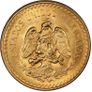 Dos y medio pesos Gold coin Image 2