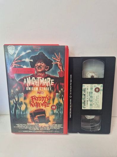 Nightmare on Elm Street Part 2: Freddy's Revenge VHS (1986 Warner Home Video, PAL)