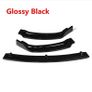 Front Bumper Splitter Lip For BMW 3 Series F30 F35 2012-2015 Body Kit Spoiler Splitter ABS Bumper Canard Lip Protector Cover Image 4