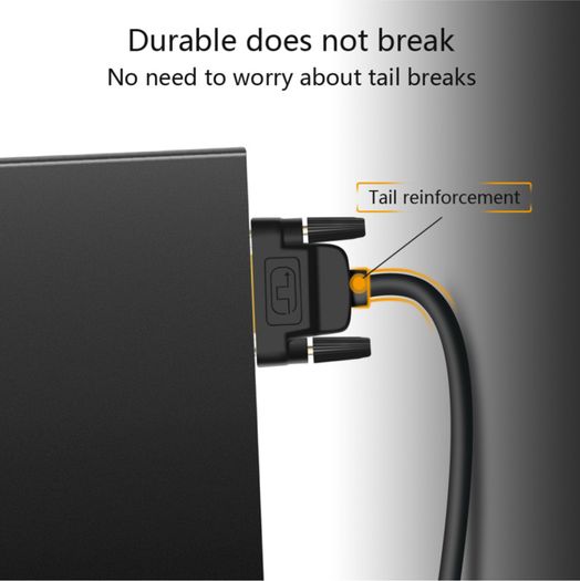 FSU 2M DVI-D (24+1) Dual Link (Male/Male) 1080P Gold-Plated Slim Cable (Brand New/Warranty)