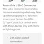 QGeeM USB-C Type (Thunderbolt 3 Compatible) DisplayPort (DP) Female (UHD 4K/60Hz) Gold-Plated/Nylon Braided/Aluminum Alloy Adapter Cable (Brand New/Warranty) Image 8