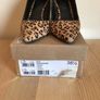 KG by Kurt Geiger Bea Leopard Print Heeled Court Shoes Image 5