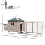 Chicken Coop with Run & Nesting Box Image 3