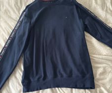 Tommy Hilfiger Navy LogoTape Sweatshirt  XL