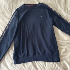 Tommy Hilfiger Navy LogoTape Sweatshirt  XL