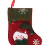 Christmas Tree Decoration, Small Candy Sock Snowman, Santa Claus , Rudolph, Christmas Decoration Image 2