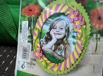 Toy quilling set photo frame new