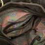 Chocolate Brown Suede and Leather Handbag Image 2