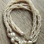 Vintage Faux Pearl Necklace. Image 2