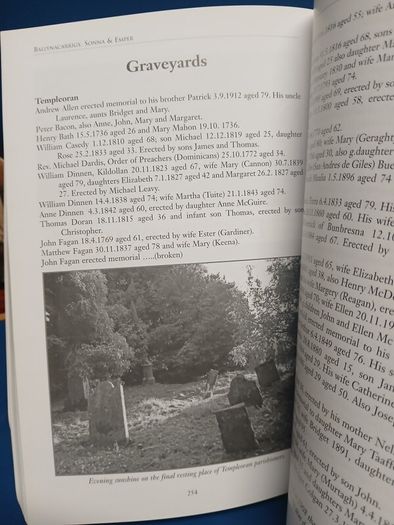 Ballynacarrigy, Westmeath local history