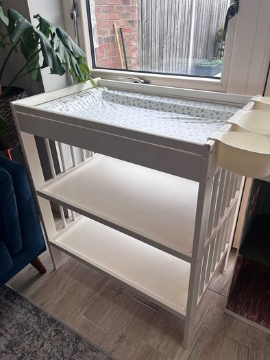 Ikea changing table & accessories