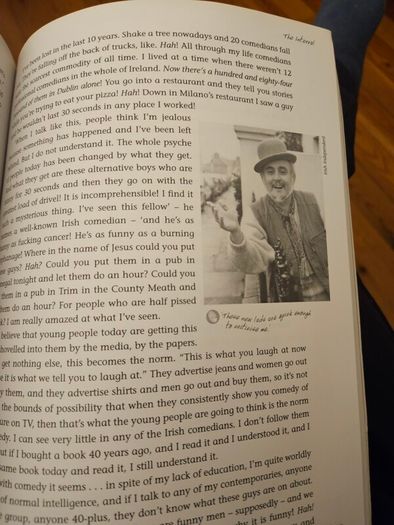 Gift Of The Gag. The Explosion In Irish Comedy. By Stephen Dixon And Deirdre Flavey. First Edition Large Volume Paperback In Good Condition.  See Photos For Same.