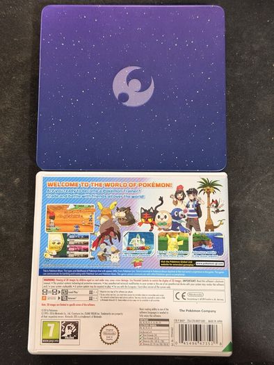 Pokemon Moon (CIB Fan Edition) - UK Version - Nintendo 3DS 2016