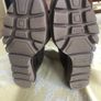 Taupe leather wedge ankle boots Image 6