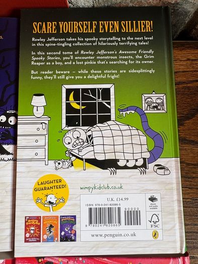 BRAND NEW - Jeff Kinney books (4)