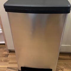 50ltr metal pedal bin