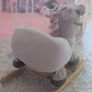 Plush Wooden Unicorn Rocking Horse / Baby Rocker Seat Image 4