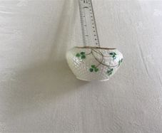 Belleek Shamrock Sugar Bowl