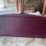 Stunning Prada Saffiano Lux Leather Burgundy Handbag Image 8