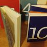 Wedding Table Numbers Set of 10 Decorative Book Centrepieces Image 3