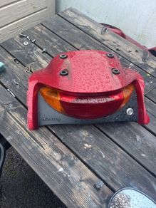 honda deaville rear fairing with indicators and break light