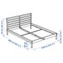 Ikea kingsize bed Image 4