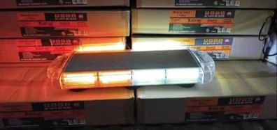 Snap-Mac Amber / White Beacon Light - 12V/24V