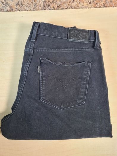 womens Levis 312 shaping slim fit black denim stretchy jeans Size W 28 L 30 A