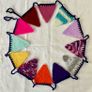 Hand Knit Party Bunting Image 2