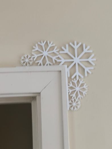 Snoow flake corner - Christmas decoration