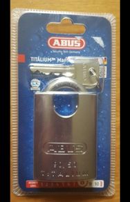 Abus titanium lock