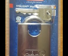 Abus titanium lock