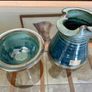 Louis Mulcahy Milk Jug Creamer and Small Matching Sugar Bowl Image 9