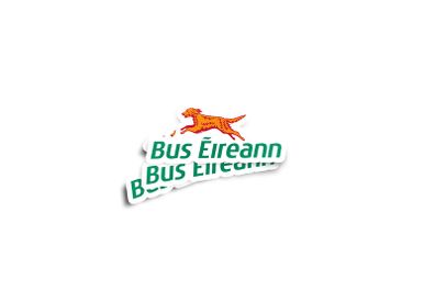 Bus Eireann Glossy Stickers 2-Pack
