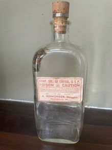 Antique Poison Bottle
